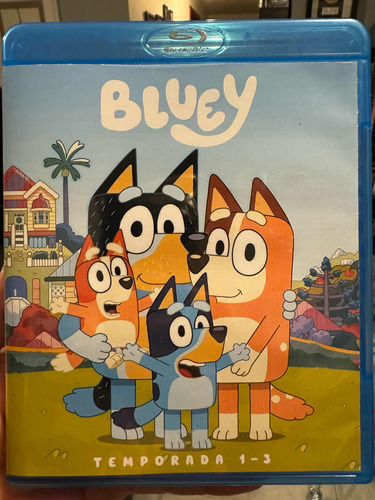 Bluey Temporada 1, 2 Y 3 En Bluray Serie Completa