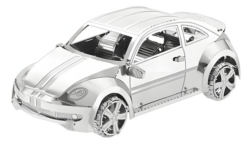 Rompecabezas Puzzle Metalico Metal 3d Auto Bettle Carro
