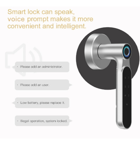 Cerradura Inteligente Bluetooth Tuya App