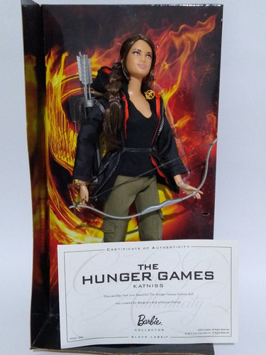 Barbie Jogos Vorazes Katniss, Collector Lançada 2012 Mattel