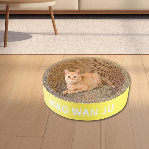 Tablero Rascador Para Gatos, Nido Para Dormir De , L