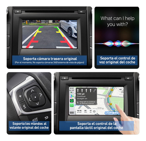 Caixa De Complemento Carplay Sem Fio Gps Para Toyota Com