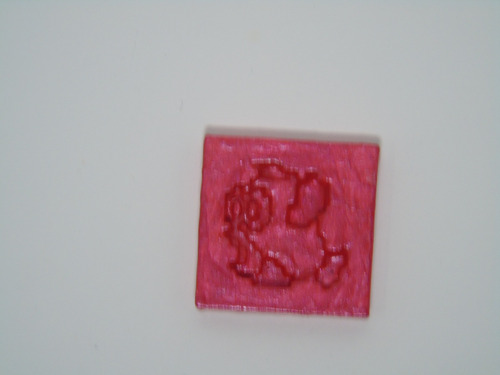 Cheep Cheep Red Pearl Mario Bros. Picture 2,7 Cm