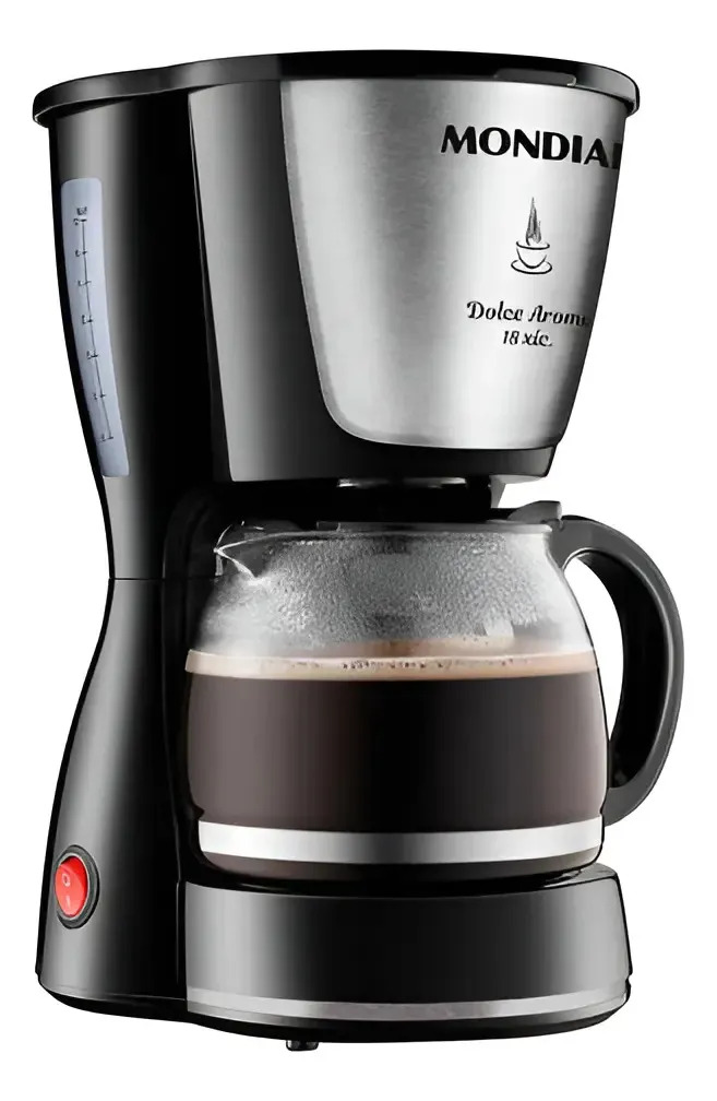 Cafeteira Elétrica Mondial Dolce Arome C-30 18x 550w Cor Preto/inox
