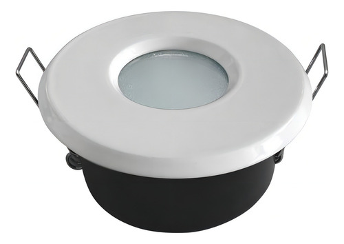 Spot Embutir Blanco Para Lampara Gu10 Baños Duchas Humedad