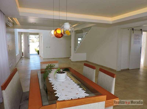 Casa Em Condomínio Moderna Com 843 M² 04 Suítes Gourmet Com Piscina Na Granja Viana - Ca0883