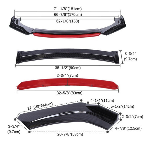 Lip Accesorios Delantero Vw Jetta Mk7 2017 2018 2019 A 2021