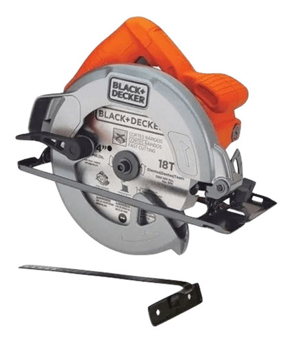 Sierra Circular 184mm 1400w Black Decker Cs1004 + Disco