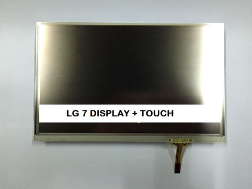 Tela Display 7 Polegadas + Touch Mutimídia LG Lb070wv7 Td01