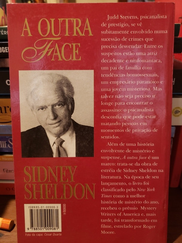 A Outra Face - Sidney Sheldon (Usado)