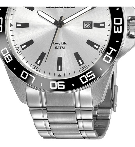 Relógio Masculino Seculus Long Life 20809g0svna1