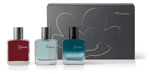 Coleção Especial Miniaturas Natura Homem 25ml (3 unidades)