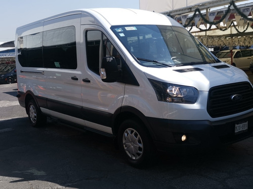 Ford Transit 2.2 Pasajeros Larga Techo Alto Custom Mt 2019
