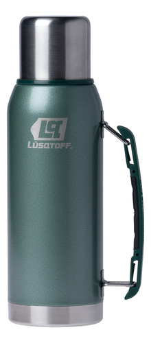 Termo Acero Inoxidable Lusqtoff 1 Litro Frio/calor Verde Mm