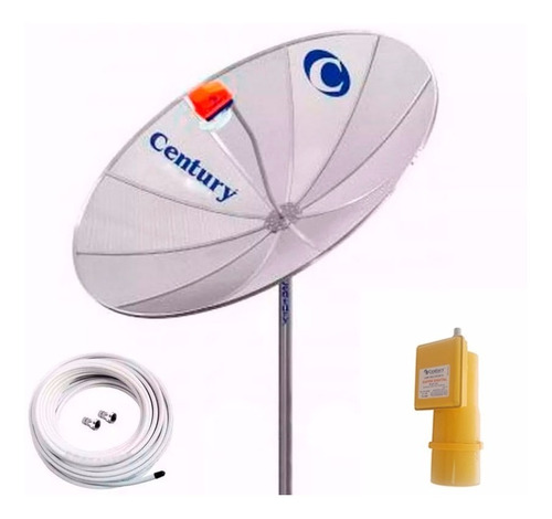 Antena Parabolica Century 190 Hd Multiponto Banda Estendida