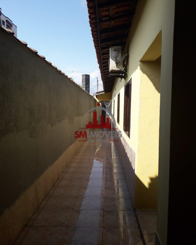 Casa 3 Dormitórios No Caiçara Praia Grande - Ca00311 - 69183811