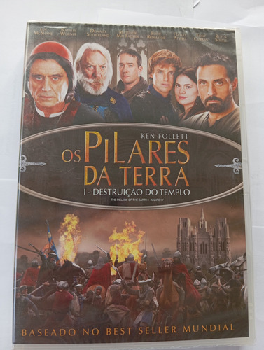 Os Pilares Da Terra 1 Destruição Do Templo Ken Follett Dvd