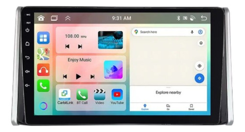 Radio Pantalla Android Auto Carplay Toyota Rav4 +2020