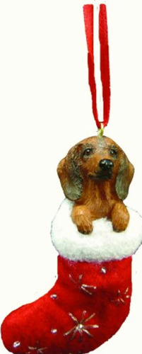 E&s Pets Adorno Navideño Con Diseño De Perro Salchicha Con