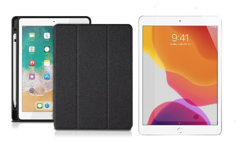 Estuche + Vidrio Templado Smart Case Para iPad Air 2