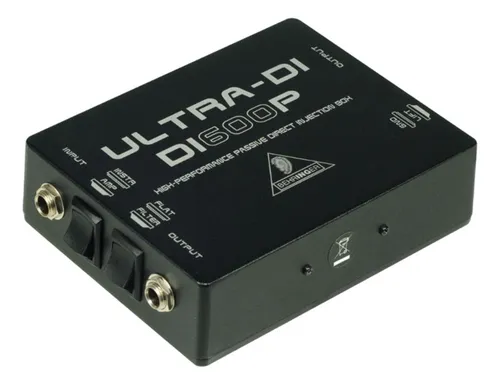 comprar Direct Box Passivo Behringer Di600p Ultra Som Profissional