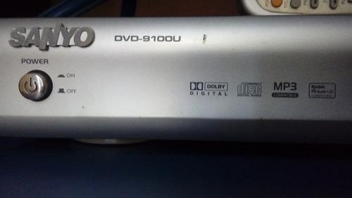 Reproductor Dvd Sanyo 9100