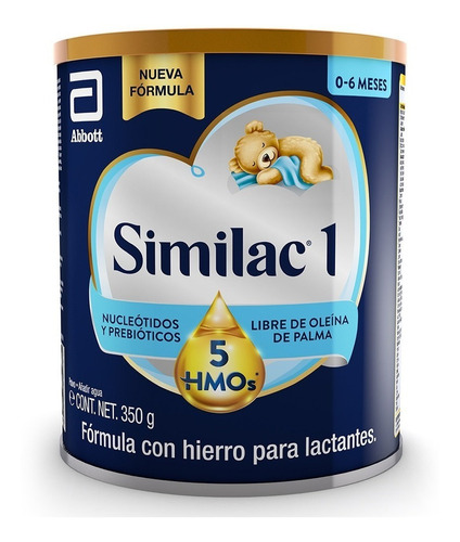 Similac Etapa 1 350 G, Fórmula Infantil Sabor N/a