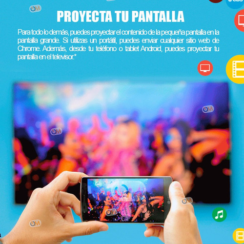 Google Chromecast Hdmi Tv Entrega Mod Nuevo C/trafo Om