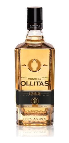 Tequila Ollitas Reposado Triple Destilado 100% Agave