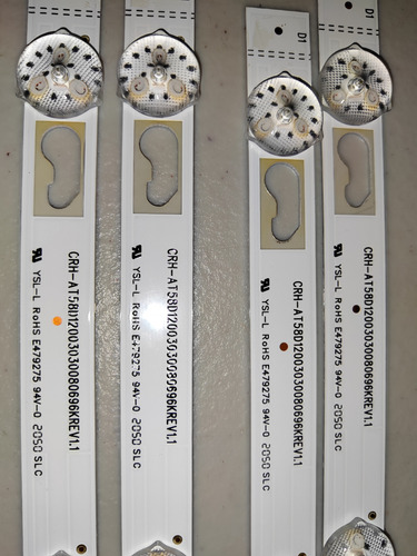 Tiras De Led Para Pantalla Jvc Modelo Si58ur (Usado)