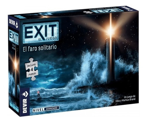 Rompecabezas Devir Puzzle Exit El Faro Solitario 4 Puzzles