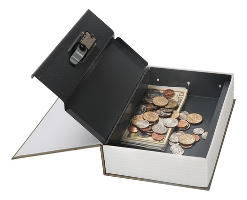 Caja Fuerte Para Libros Mediana Con Cerradura Combinación