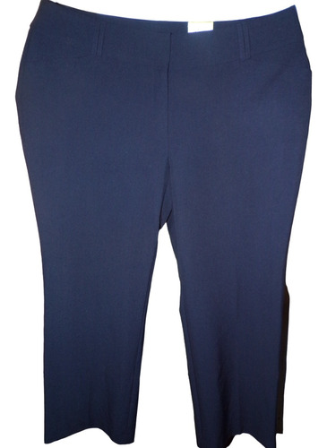 Pantalon Azul Marino Vestir Talla 18w (36/38) Trouser Alfani
