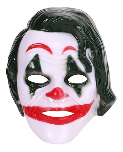 Imagen 1 de 1 de Mascara Careta Joker Joaquin Phoenix Rigida Guason Halloween