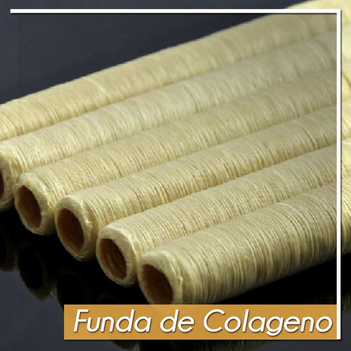 Imagen 2 de 6 de Funda Sintetica, Tripas De Colageno, Coria