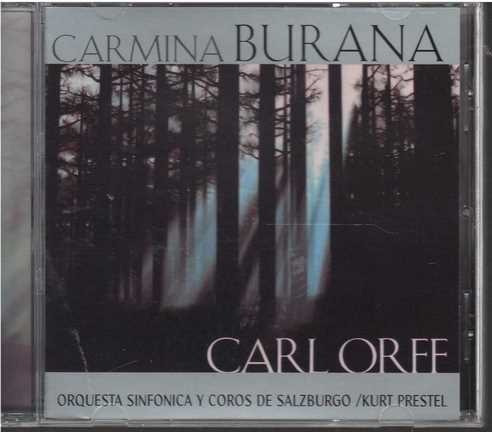 Cd - Carl Orff/ Carmina Burana - Original Y Sellado
