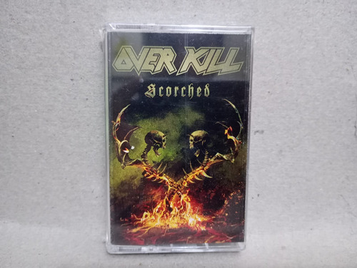 Overkill  Scorched Cassete 2023 Nuevo Argentina