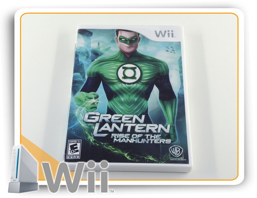 Green Lantern Rise Of The Manhunters Original Nintendo Wii
