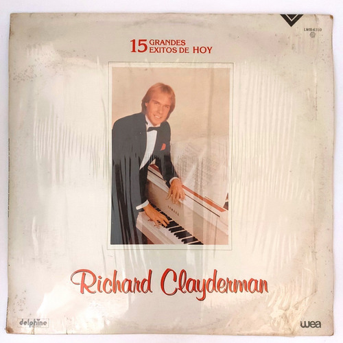 Richard Clayderman - 15 Grandes Exitos De Hoy   Lp