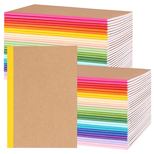 Pack De 60 Cuadernos A5 Kraft, Cuadernos De Composició...