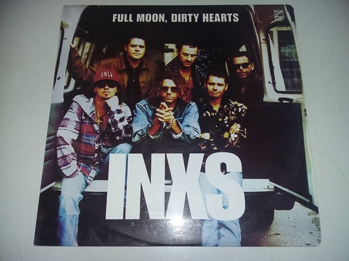 Lp Vinilo Disco Acetato Vinyl Inxs Full Moon, Dirty Hearts