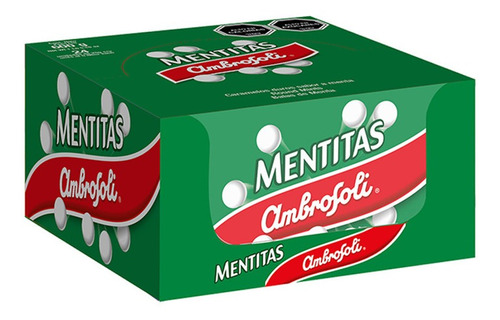 Mentitas Ambrosoli Florete  Display 24*25gr (1 Caja)-super