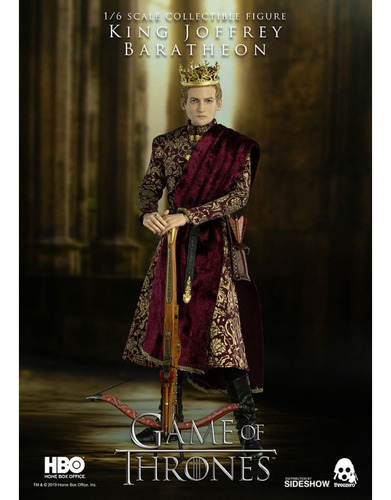 King Joffrey Baratheon Game Of Thrones Threezero 1/6 Scale