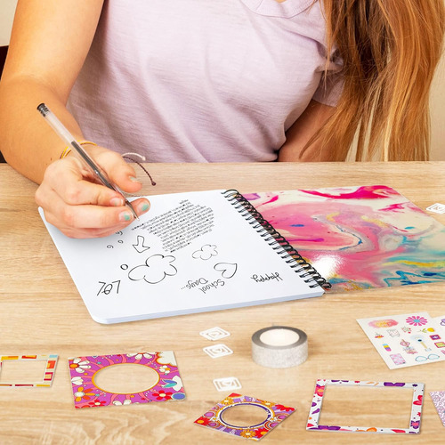 Joifuli Diy Journal Set For Girls Gifts De 8 9 10 11 12 13 A