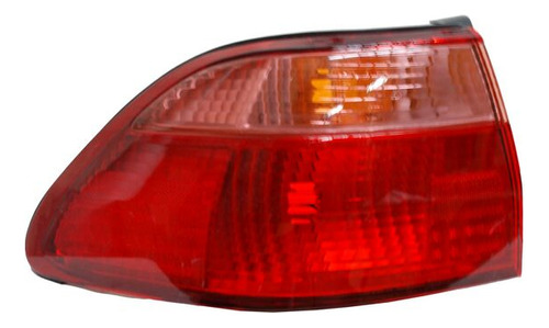 Calavera Honda Accord 98-99-00 Sedan Rojo/bco Ext Izquierda