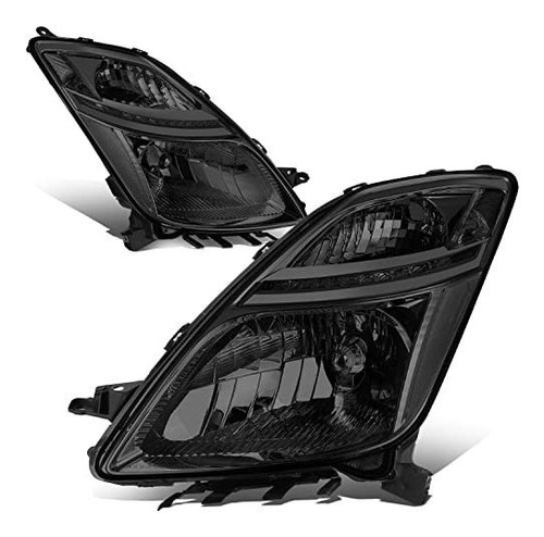 Luces Delanteras Compatible Con 2006-2009 Prius, Humo Claro