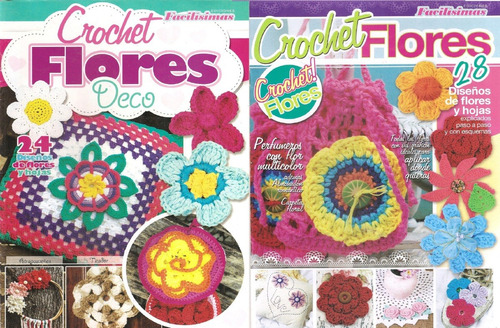 Revistas Tejidos Crochet Especial Flores X2