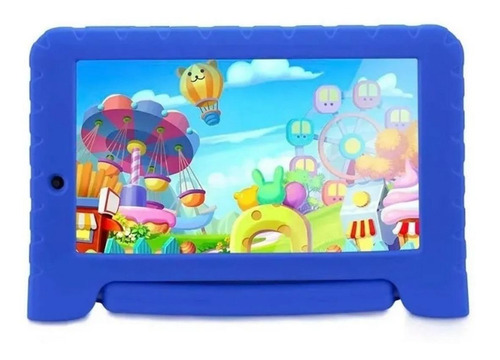 Tablet  Multilaser Kid Pad 3G Plus NB29 7" con red móvil 16GB azul y 1GB de memoria RAM