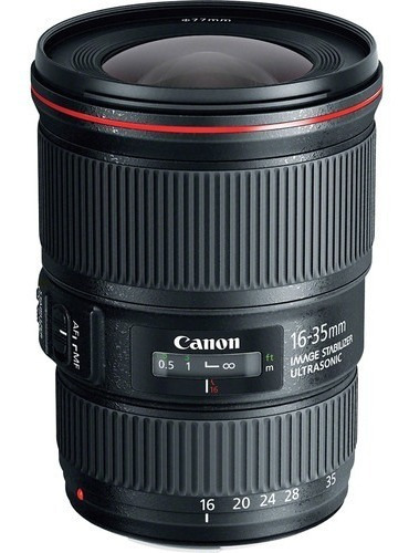 Imagem 2 de 5 de Lente Canon Ef 16-35mm F/4l Is Usm Garantia Canon Brasil Nf