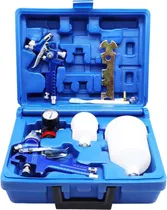 Comprar Juego De 2 Pistolas Pulverizadoras 45psi Hvlp Con Regulador 
